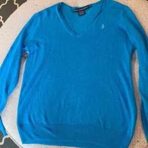 Polo Sport Ralph Lauren V Neck Knit Sweater